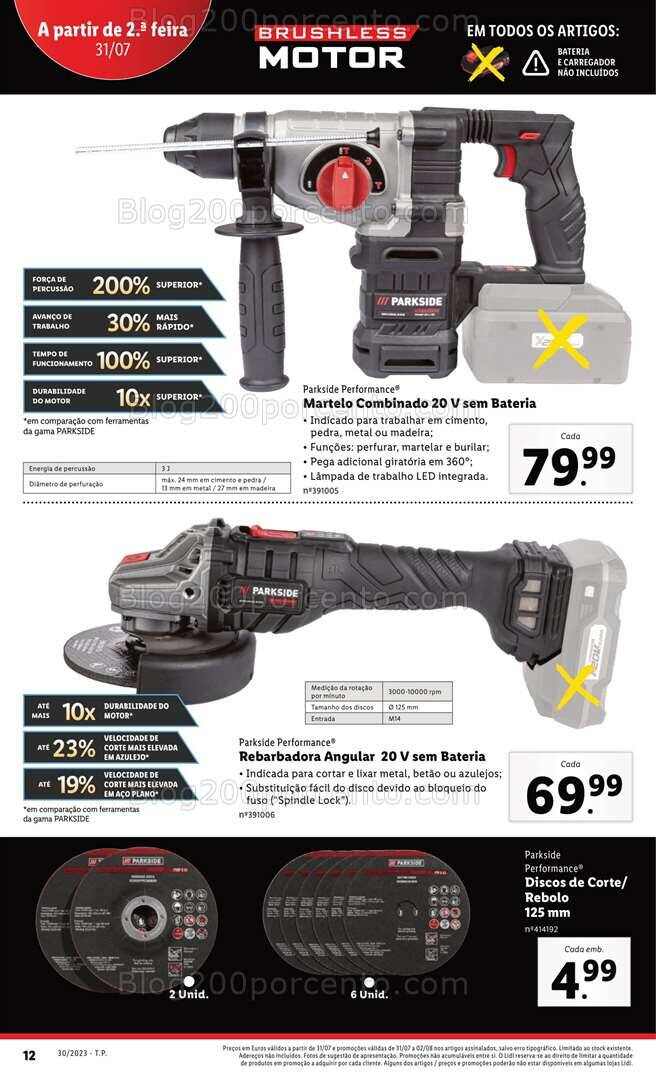 Antevisão Folheto LIDL Bazar Promoções a partir de 31 julho