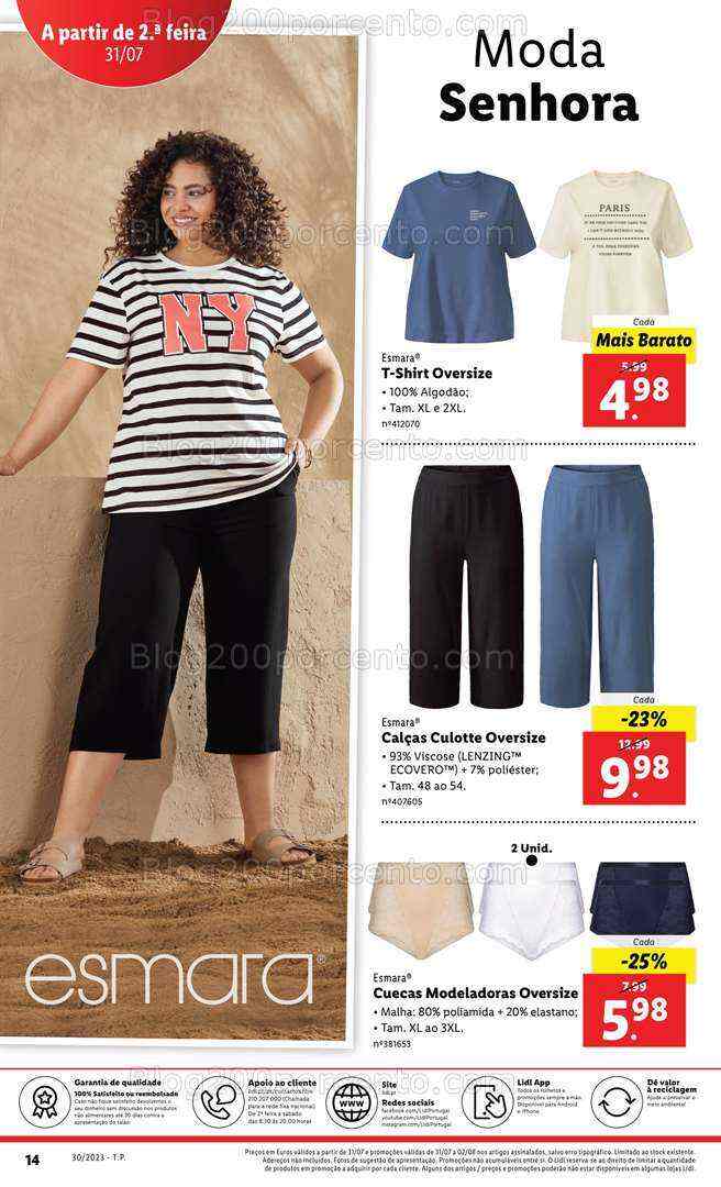 Antevisão Folheto LIDL Bazar Promoções a partir de 31 julho