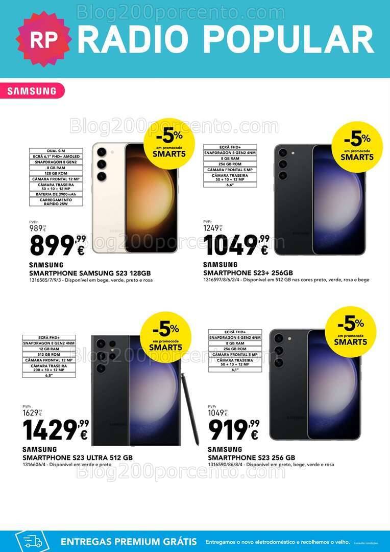 Antevisão Folheto RADIO POPULAR Especial Smartphones - 12 julho a 2 agosto