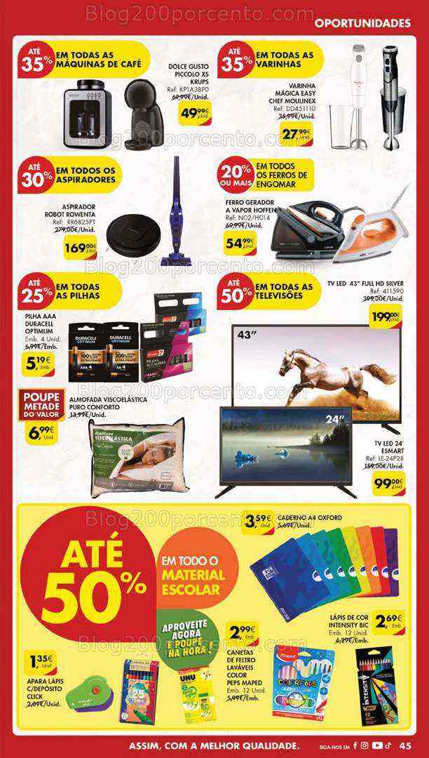 Antevisão Folheto PINGO DOCE Bazar Grandes Promoções de 25 a 31 julho