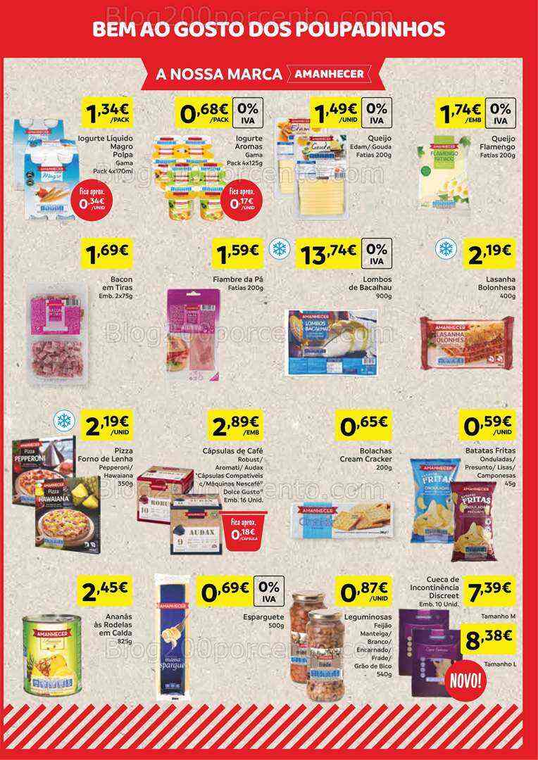 Antevisão Folheto AMANHECER Promoções de 3 a 9 agosto
