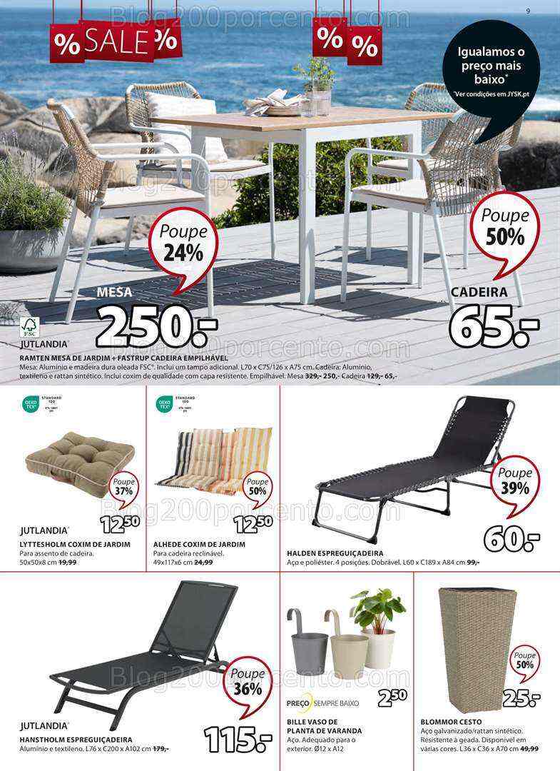 Antevisão Folheto JYSK Promoções de 13 julho a  2 agosto