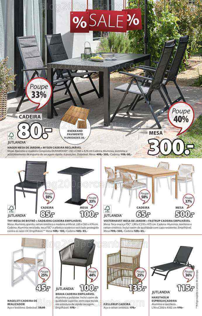 Antevisão Folheto JYSK Promoções de 20 julho a 2 agosto