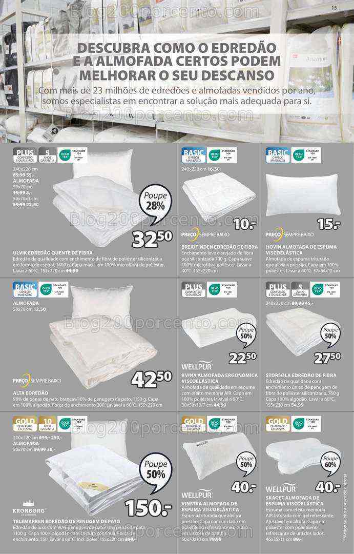 Antevisão Folheto JYSK Promoções de 20 julho a 2 agosto