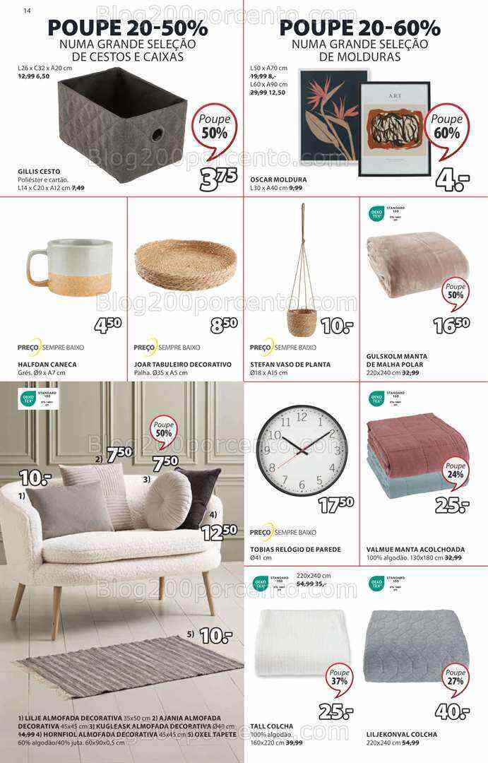 Antevisão Folheto JYSK Promoções de 20 julho a 2 agosto