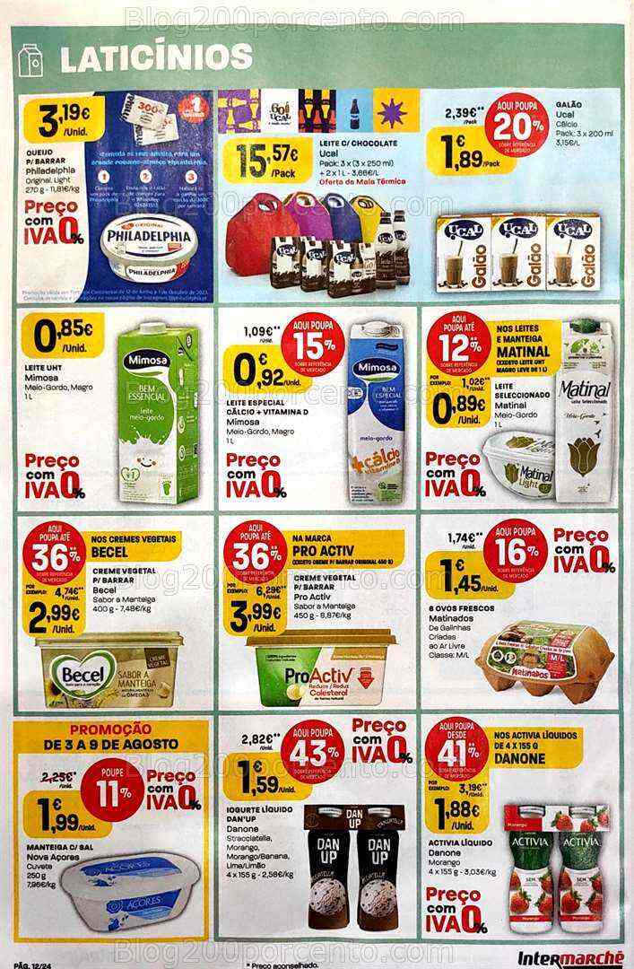 Antevisão Folheto INTERMARCHÉ Promoções de 3 a 9 agosto