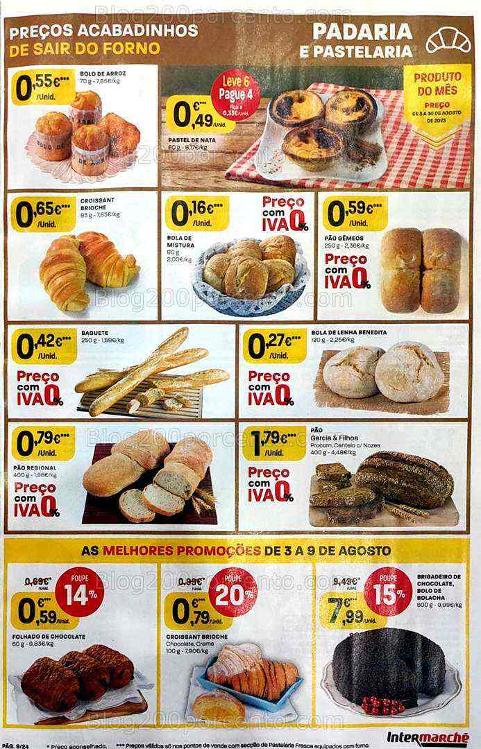 Antevisão Folheto INTERMARCHÉ Promoções de 3 a 9 agosto