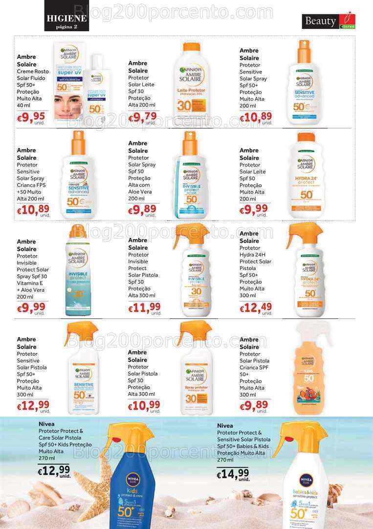 Antevisão Folheto BEAUTY STORES Promoções de 31 julho a 2 setembro