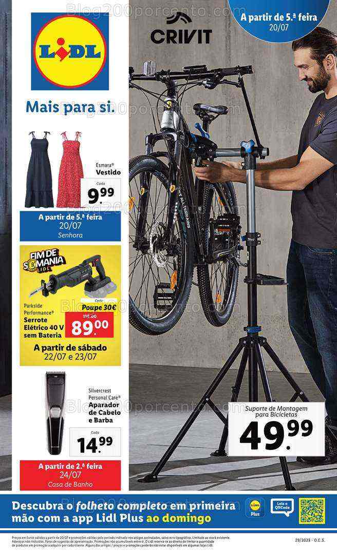 Antevisão Folheto LIDL Promoções de 20 a 26 julho - Edição Digital