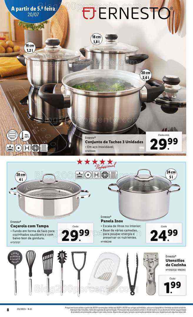 Antevisão Folheto LIDL Promoções de 20 a 26 julho - Edição Digital