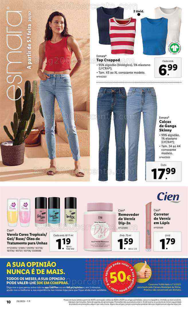 Antevisão Folheto LIDL Promoções de 20 a 26 julho - Edição Digital