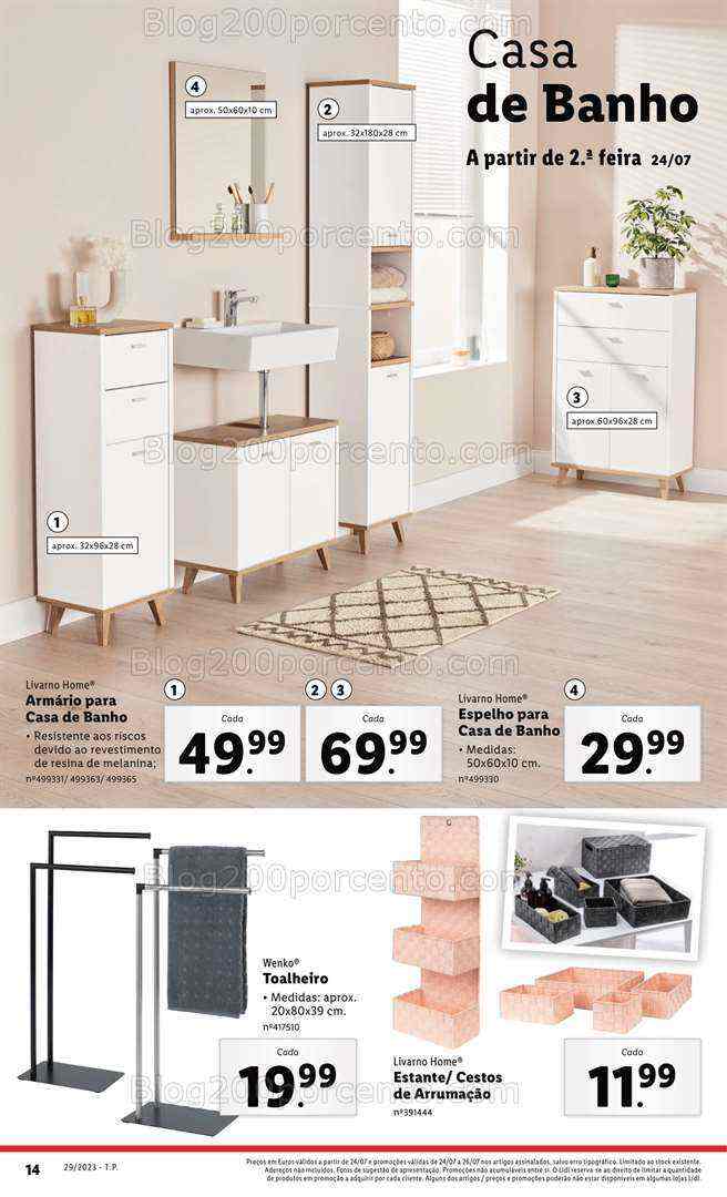 Antevisão Folheto LIDL Promoções de 20 a 26 julho - Edição Digital