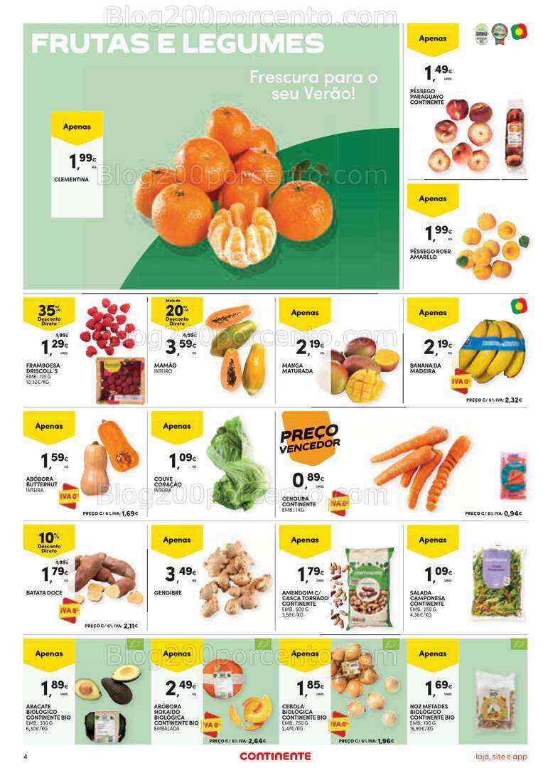 Antevisão Folheto CONTINENTE Bom Dia Promoções de 25 a 31 julho
