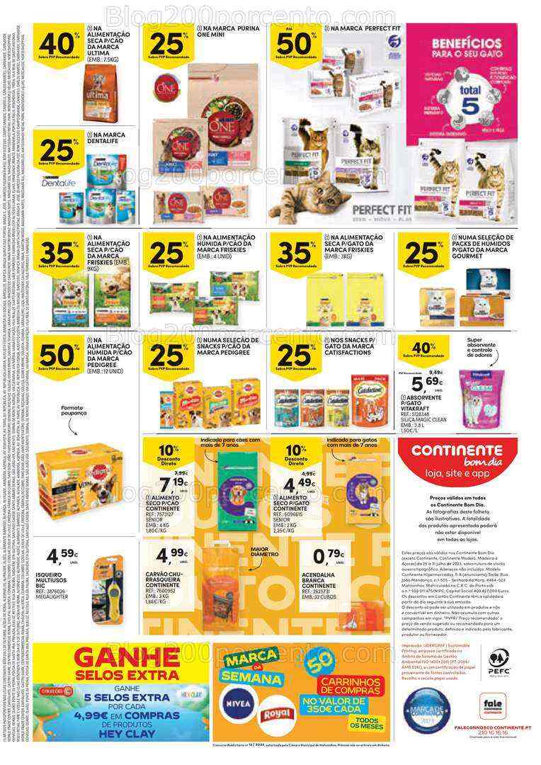Antevisão Folheto CONTINENTE Bom Dia Promoções de 25 a 31 julho