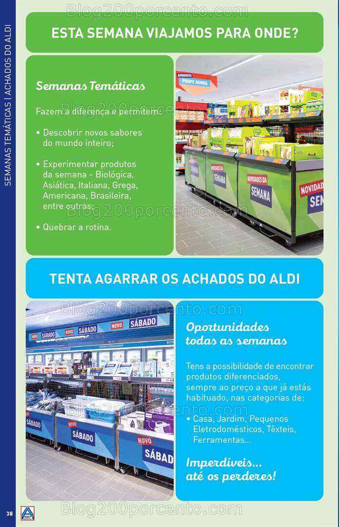Antevisão Folheto ALDI Saldos de Abertura Promoções de 9 a 15 agosto