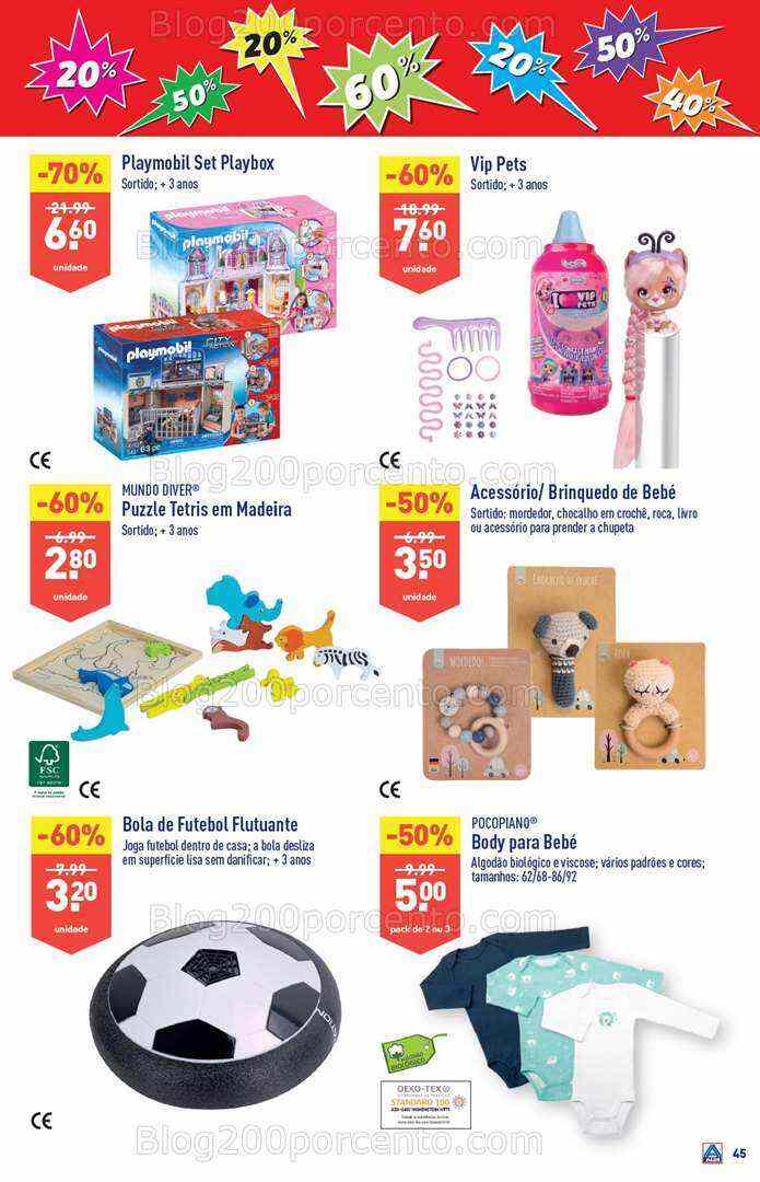 Antevisão Folheto ALDI Saldos de Abertura Promoções de 9 a 15 agosto