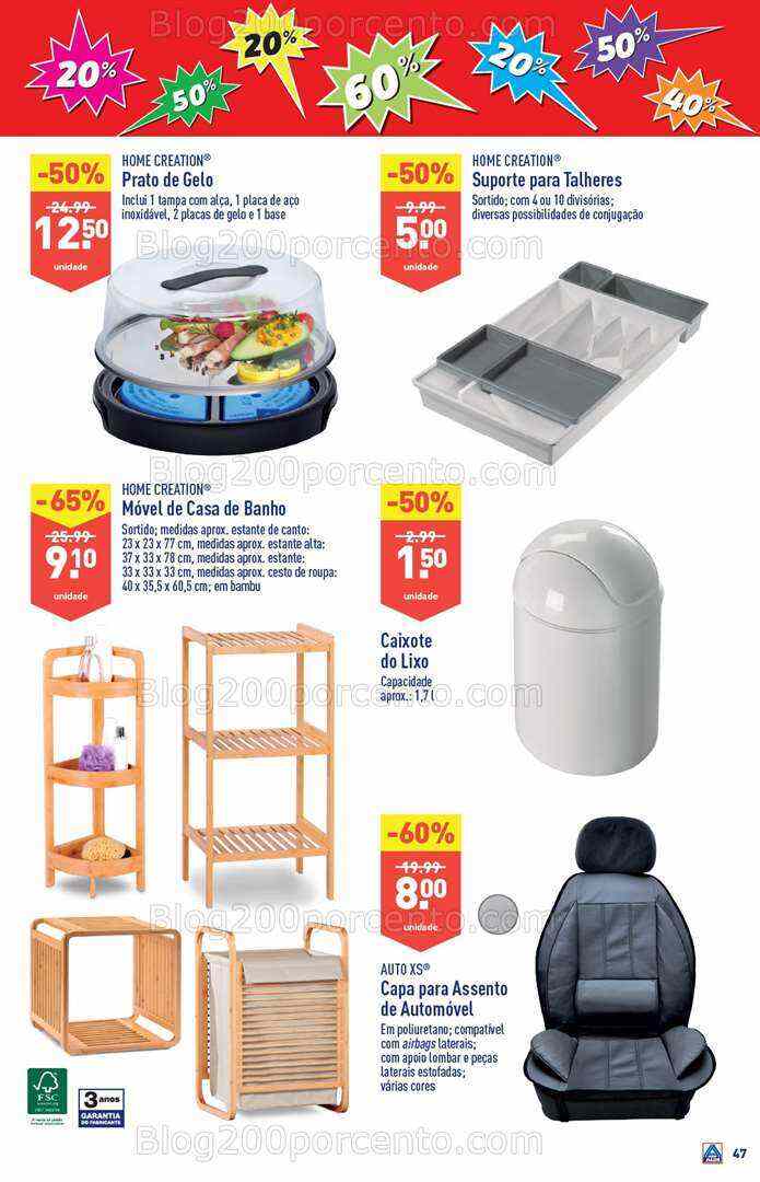 Antevisão Folheto ALDI Saldos de Abertura Promoções de 9 a 15 agosto