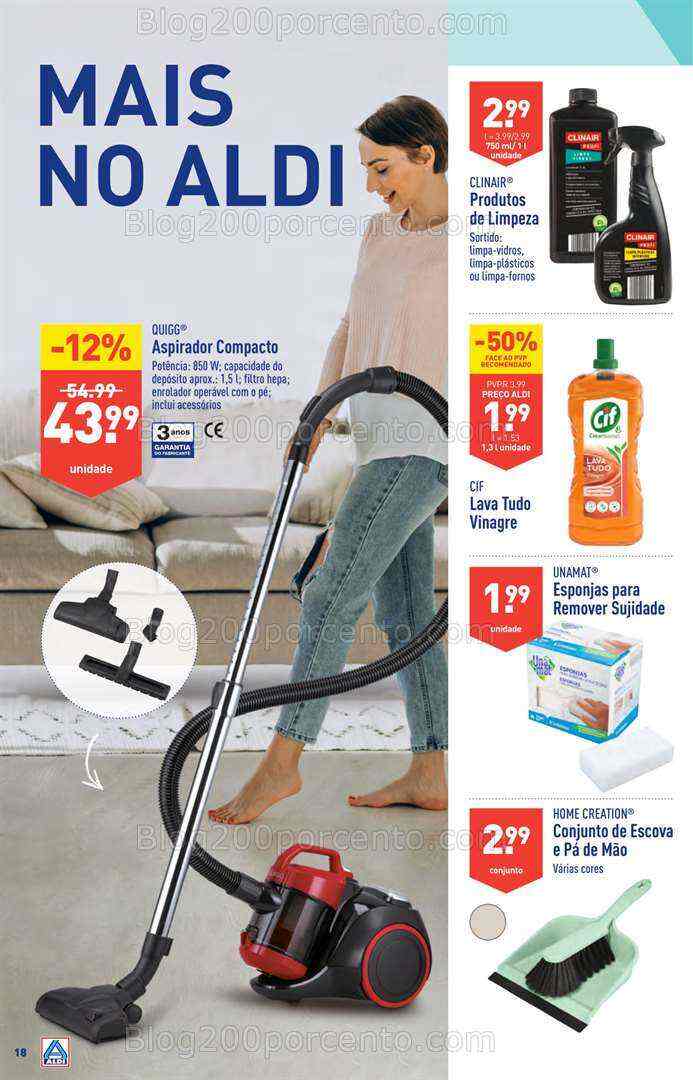 Antevisão Folheto ALDI Bazar Promoções a partir de 26 julho