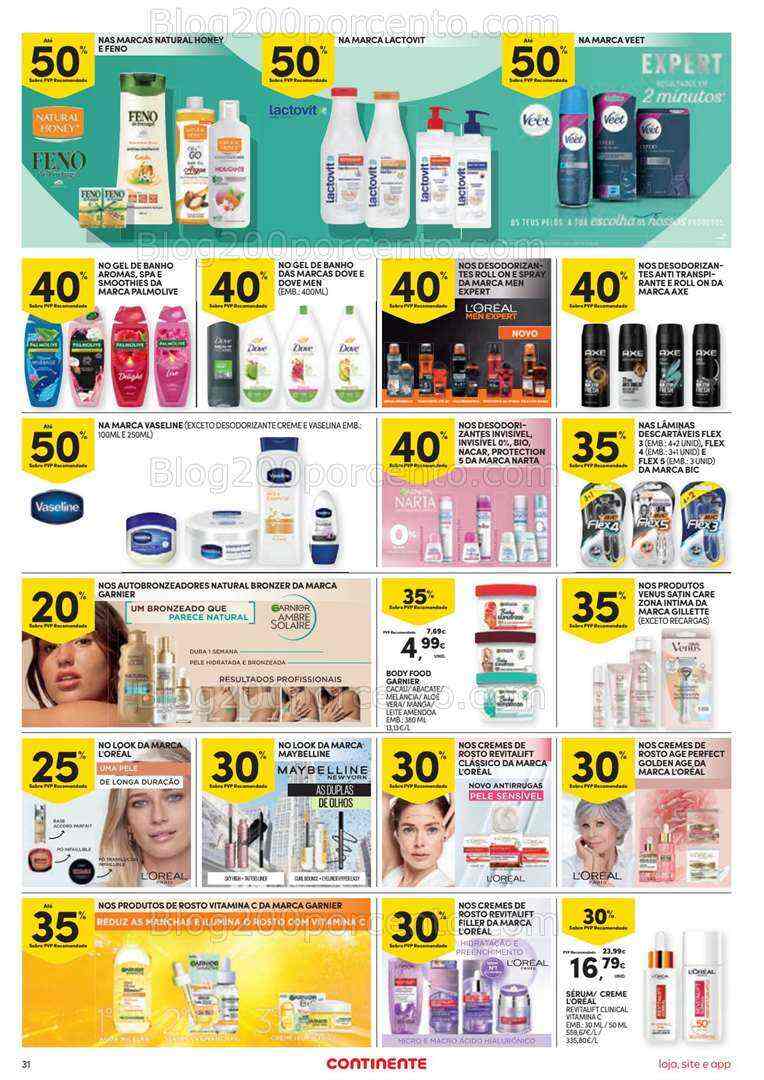 Antevisão Folheto CONTINENTE Promoções de 25 a 31 julho