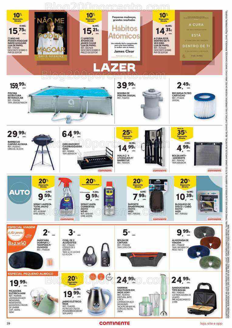 Antevisão Folheto CONTINENTE Hiper - Modelo Promoções de 18 a 24 julho