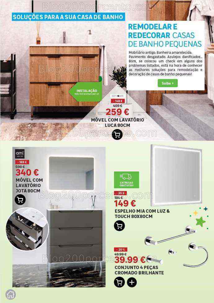 Antevisão Folheto LEROY MERLIN Promoções de 28 julho a 21 agosto