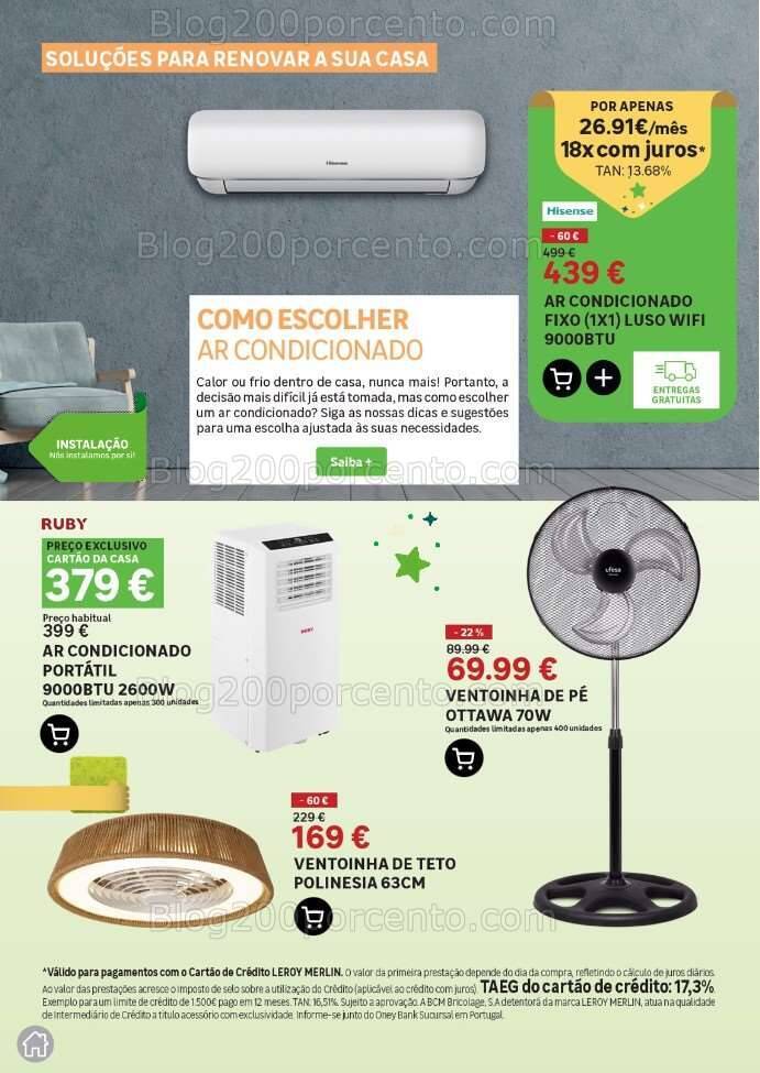 Antevisão Folheto LEROY MERLIN Promoções de 28 julho a 21 agosto