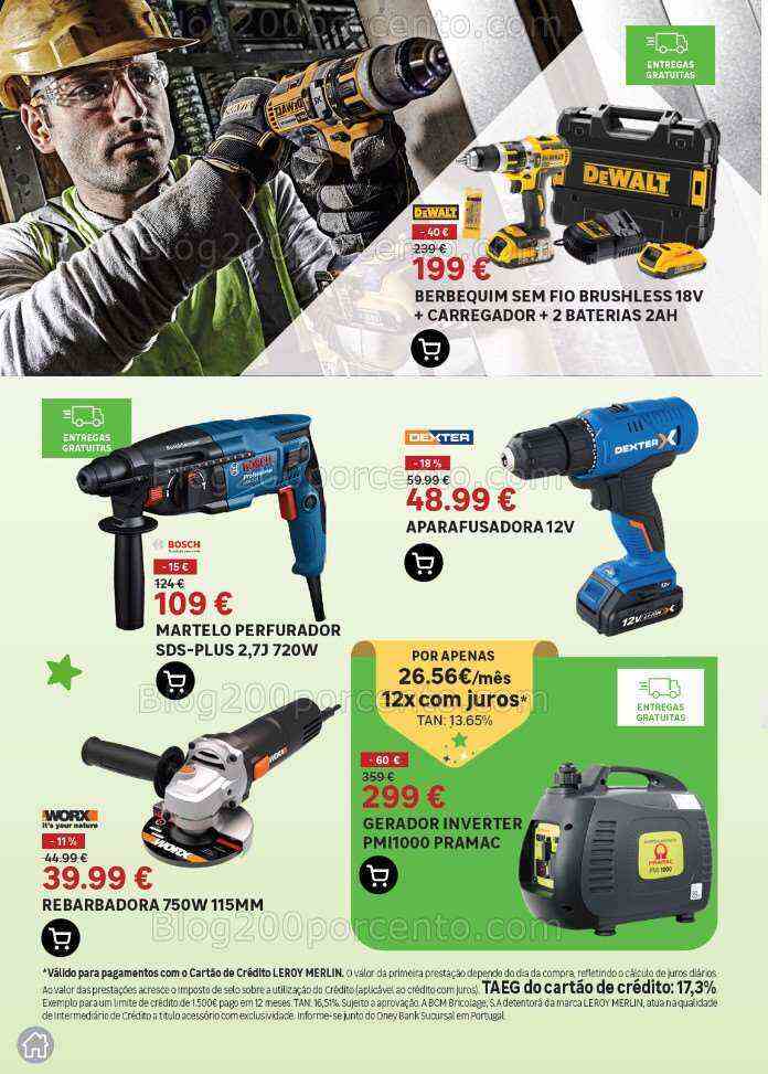 Antevisão Folheto LEROY MERLIN Promoções de 28 julho a 21 agosto