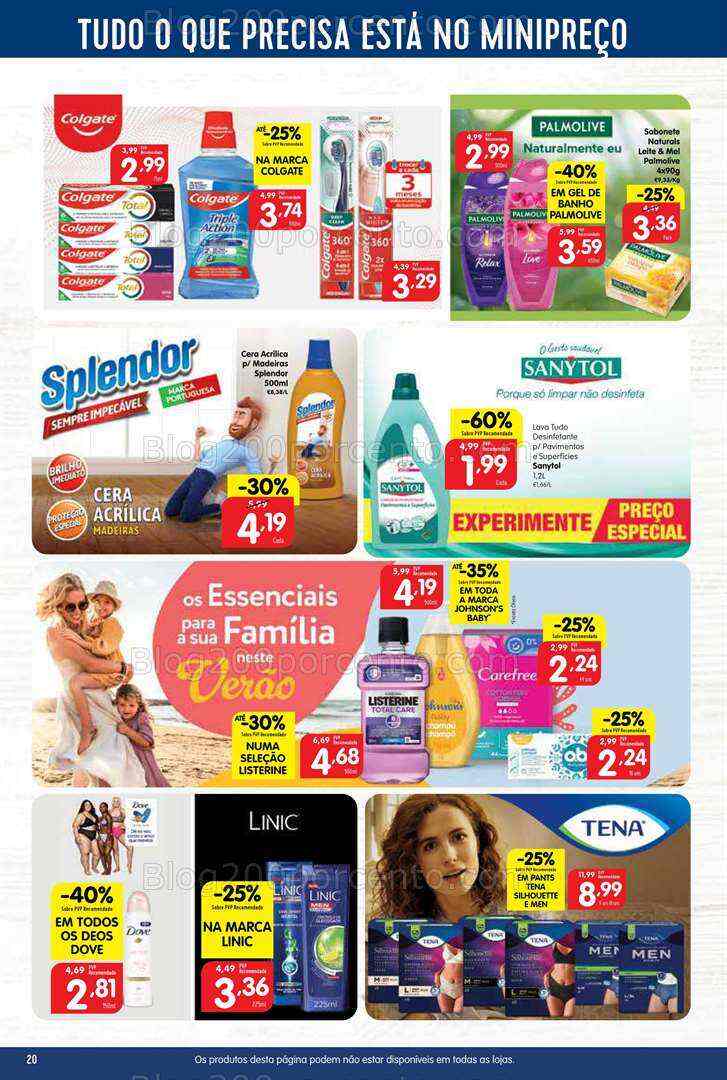 Antevisão Folheto MINIPREÇO Promoções de 20 a 26 julho