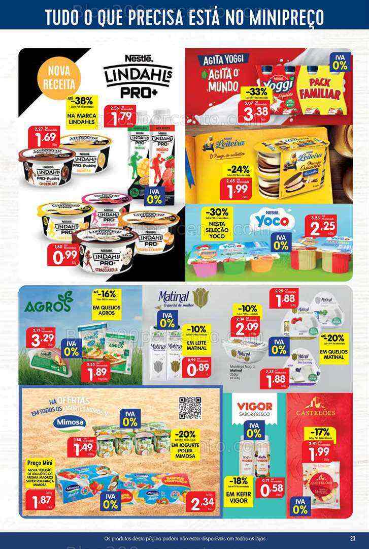 Antevisão Folheto MINIPREÇO Promoções de 20 a 26 julho