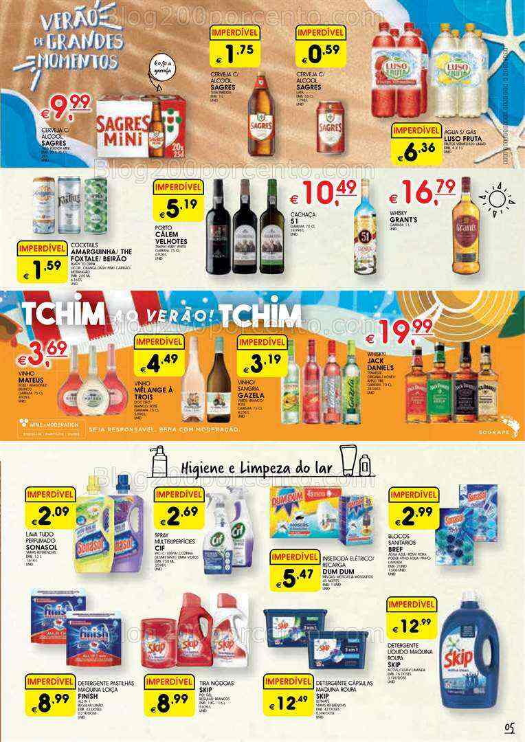 Antevisão Folheto MEU SUPER Especial Verão Promoções de 19 julho a 15 agosto