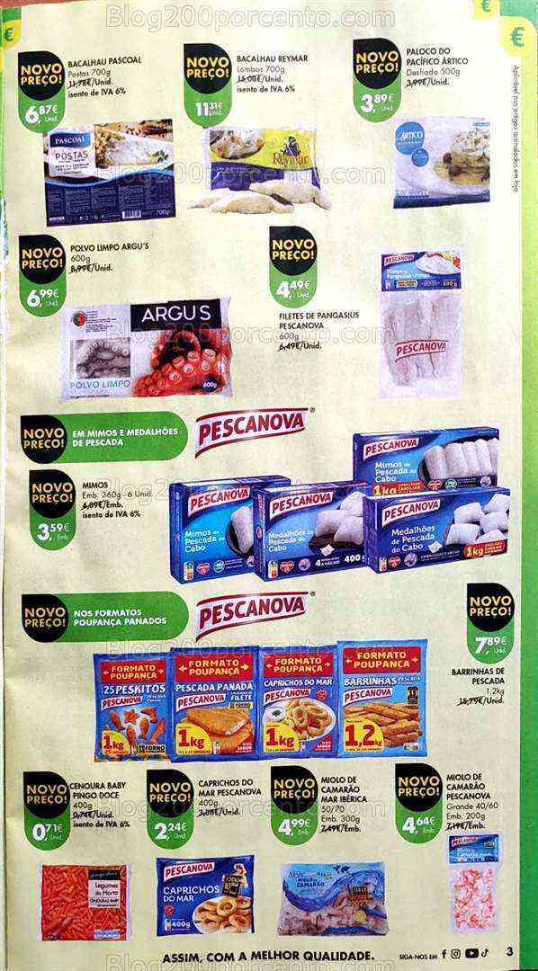 Antevisão Folheto PINGO DOCE Promoções de 25 a 31 julho