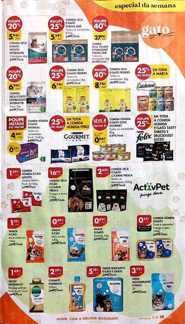 Antevisão Folheto PINGO DOCE Especial da Semana Promoções de 25 a 31 julho