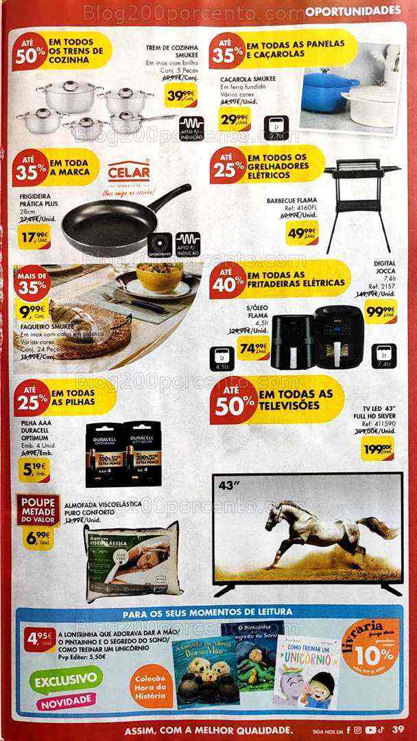 Antevisão Folheto PINGO DOCE Bazar Promoções de 25 a 31 julho
