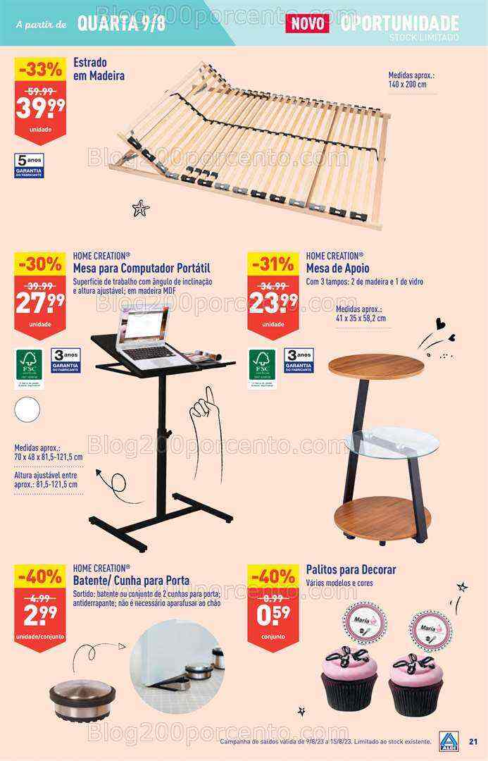 Antevisão Folheto ALDI Promoções de 9 a 15 agosto - Edição Digital