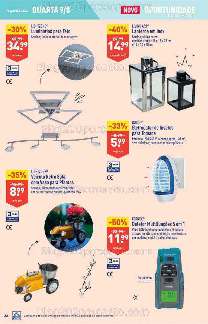 Antevisão Folheto ALDI Promoções de 9 a 15 agosto - Edição Digital
