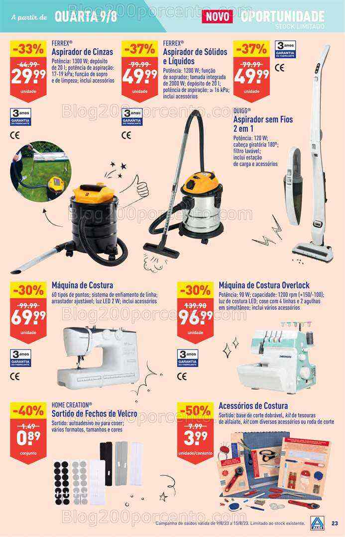 Antevisão Folheto ALDI Promoções de 9 a 15 agosto - Edição Digital