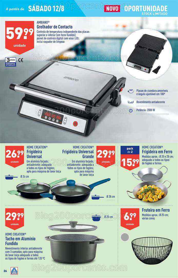 Antevisão Folheto ALDI Promoções de 9 a 15 agosto - Edição Digital