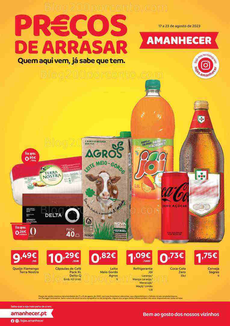 Antevisão Folheto AMANHECER Promoções de 17 a 23 agosto