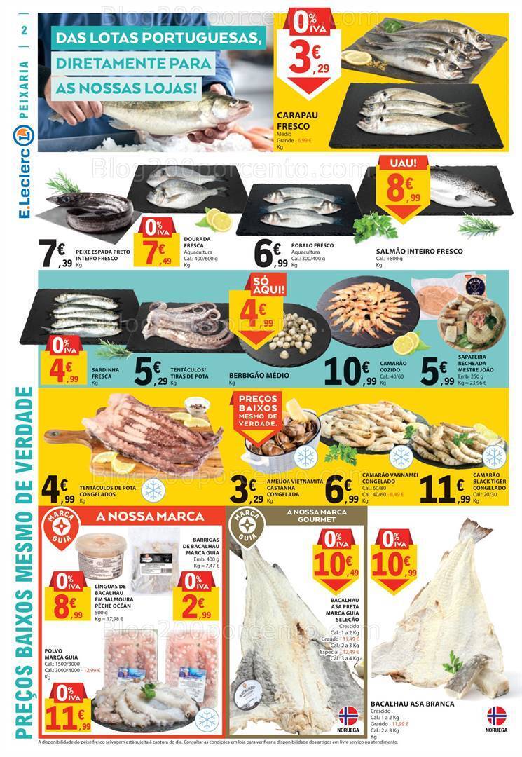Antevisão Folheto E-LECLERC Promoções de 17 a 23 agosto
