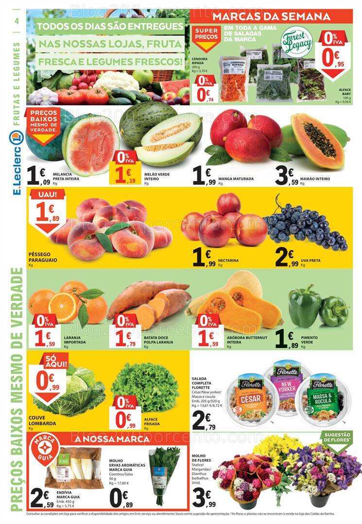 Antevisão Folheto E-LECLERC Promoções de 17 a 23 agosto