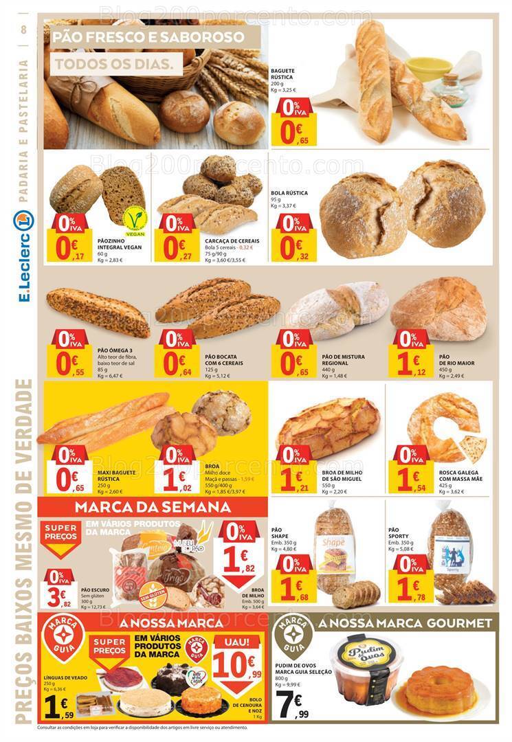 Antevisão Folheto E-LECLERC Promoções de 17 a 23 agosto