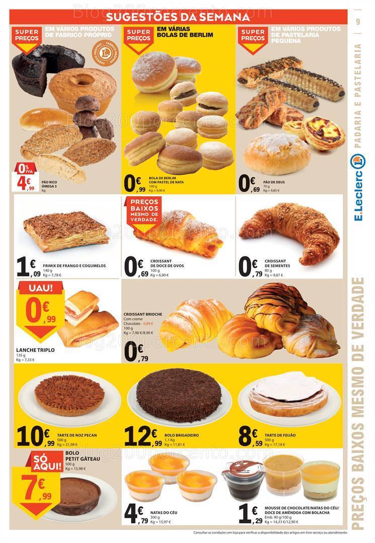 Antevisão Folheto E-LECLERC Promoções de 17 a 23 agosto