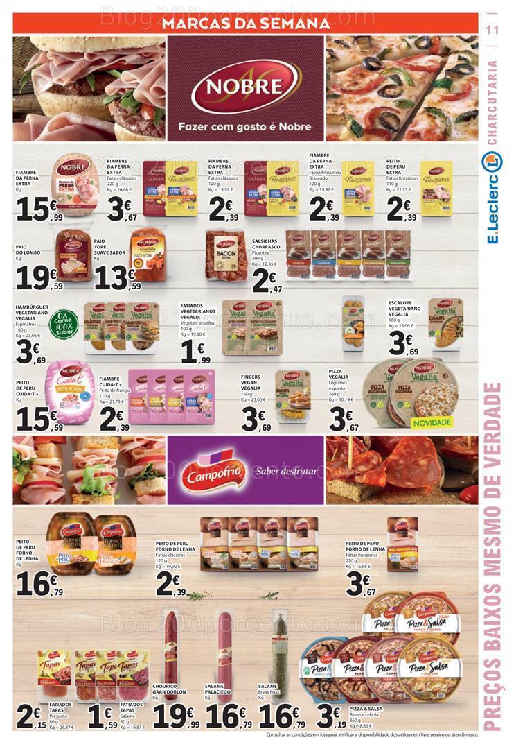 Antevisão Folheto E-LECLERC Promoções de 17 a 23 agosto