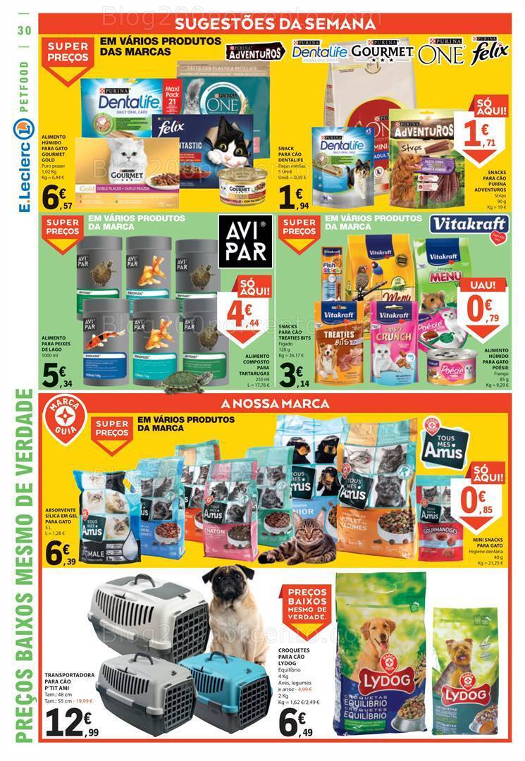 Antevisão Folheto E-LECLERC Promoções de 17 a 23 agosto