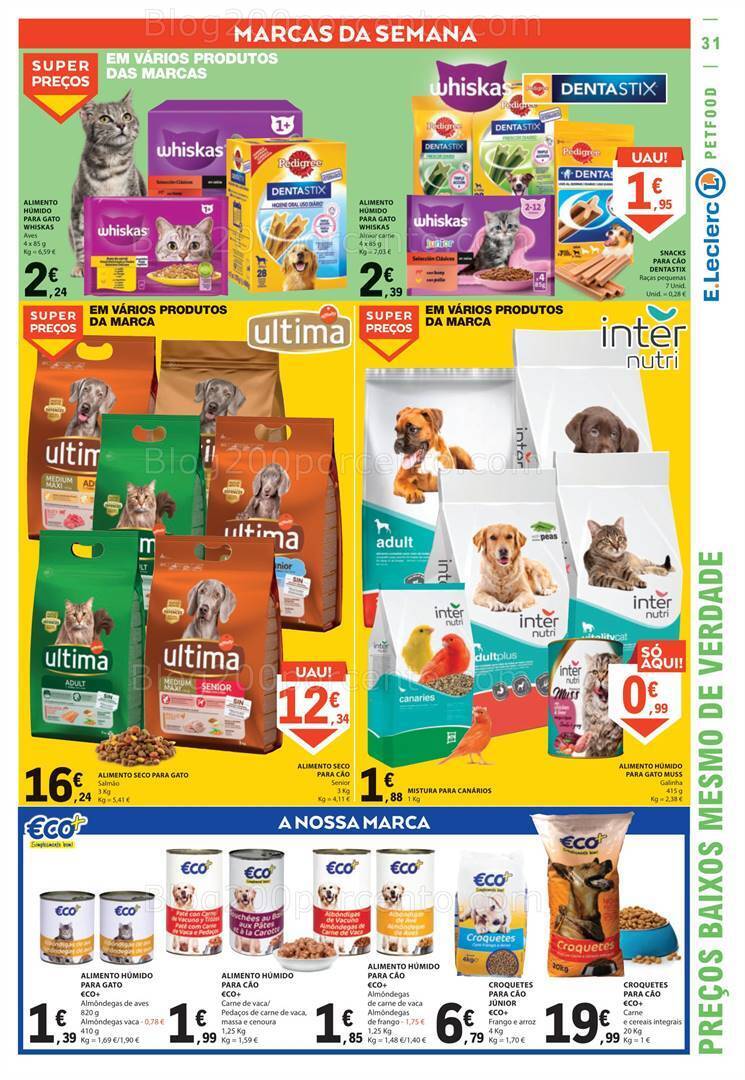 Antevisão Folheto E-LECLERC Promoções de 17 a 23 agosto