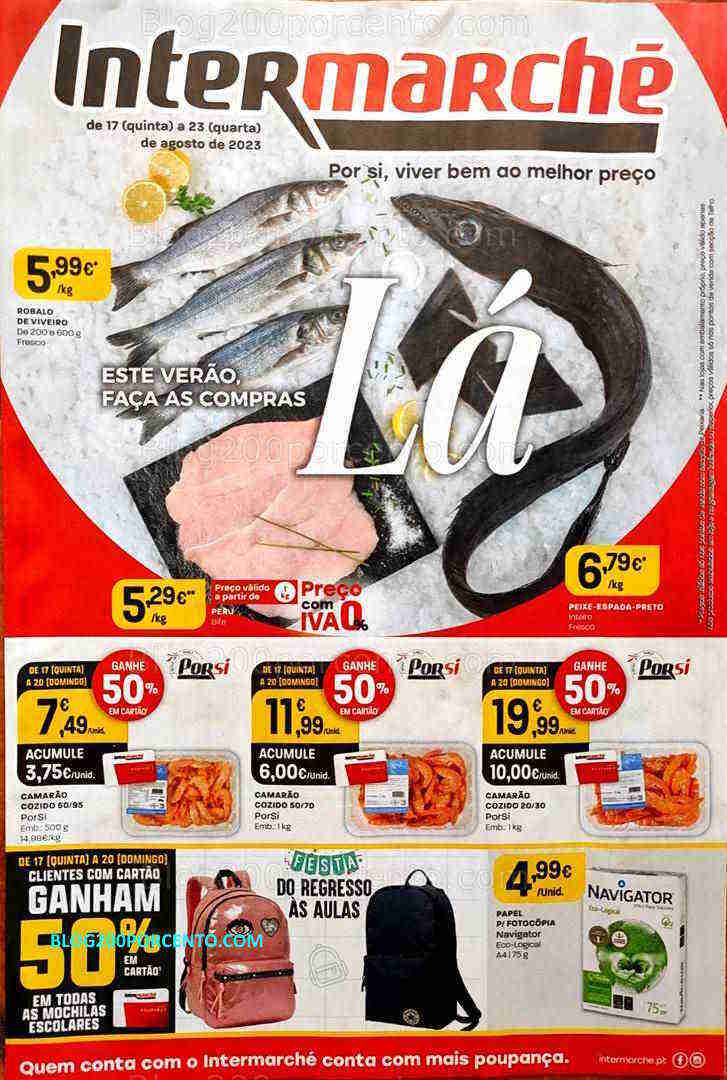 Antevisão Folheto INTERMARCHÉ Promoções de 17 a 23 agosto