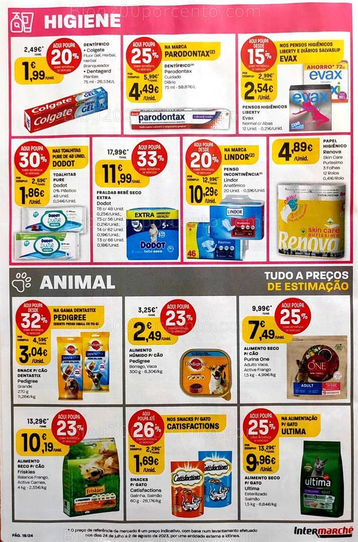 Antevisão Folheto INTERMARCHÉ Promoções de 24 a 30 agosto