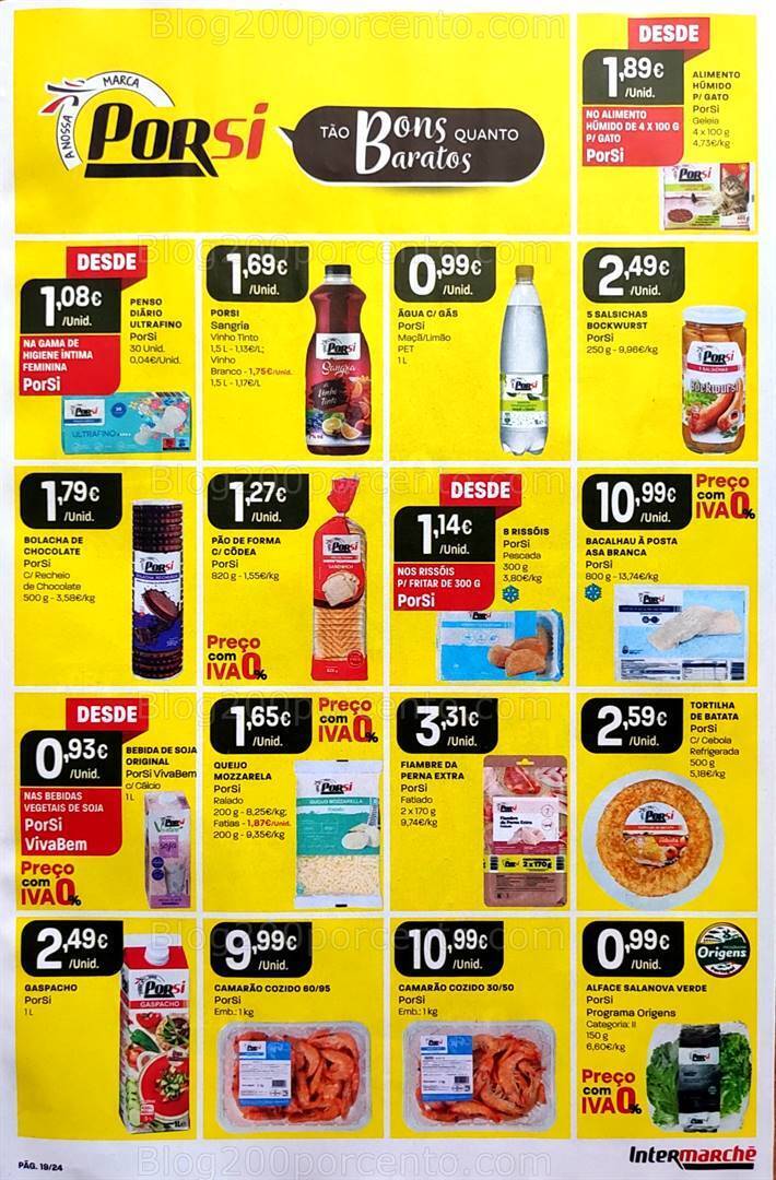 Antevisão Folheto INTERMARCHÉ Promoções de 24 a 30 agosto