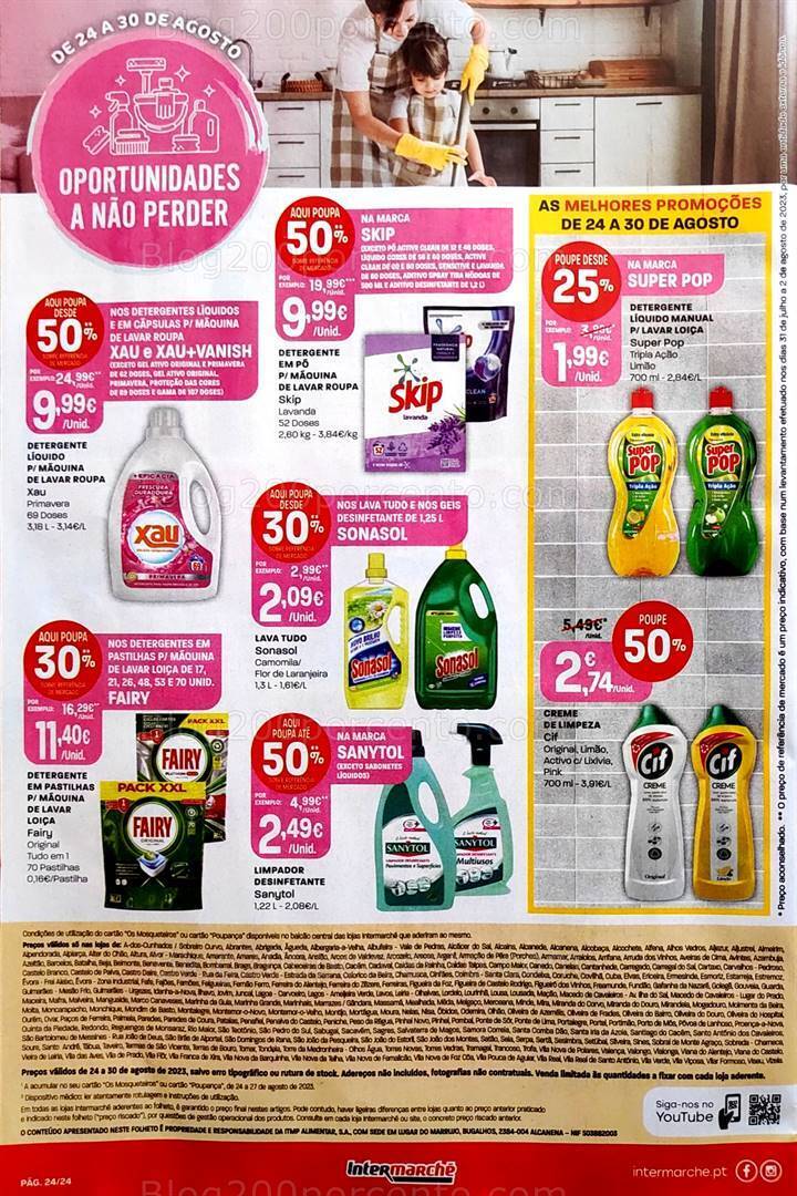 Antevisão Folheto INTERMARCHÉ Promoções de 24 a 30 agosto