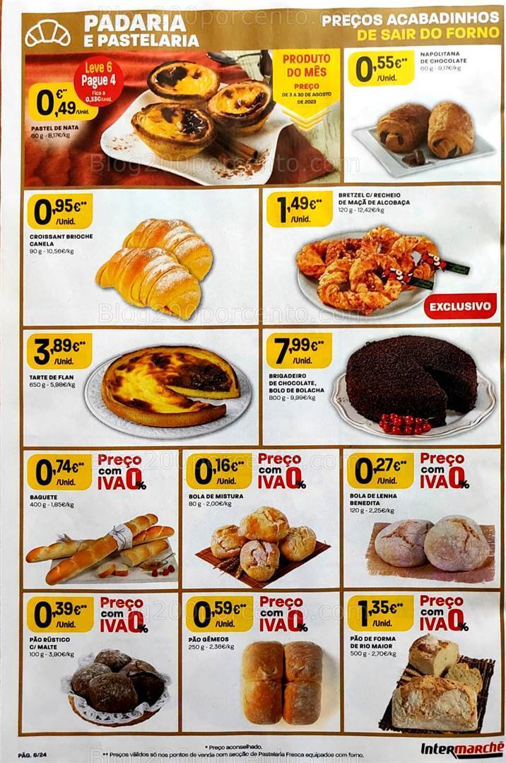Antevisão Folheto INTERMARCHÉ Promoções de 24 a 30 agosto
